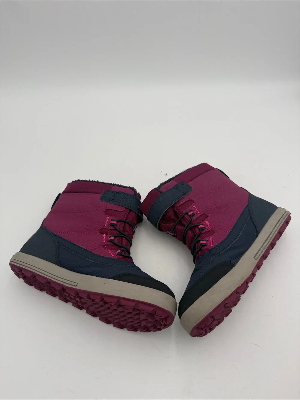Merrell Kids Burgundy (Pink) Winter Snow Boots 3 waterproof outdoor casual